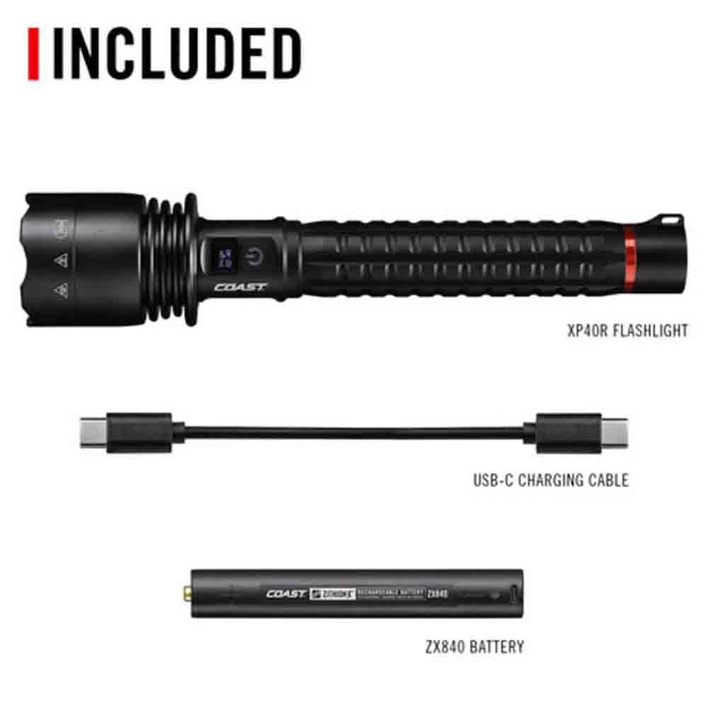 強力手電筒 XP40R Flashlight