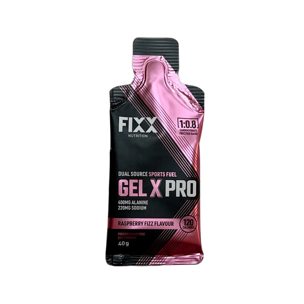 澳洲製覆盆子味能量啫喱 FIXX Gel X Pro Raspberry Fiz 40g