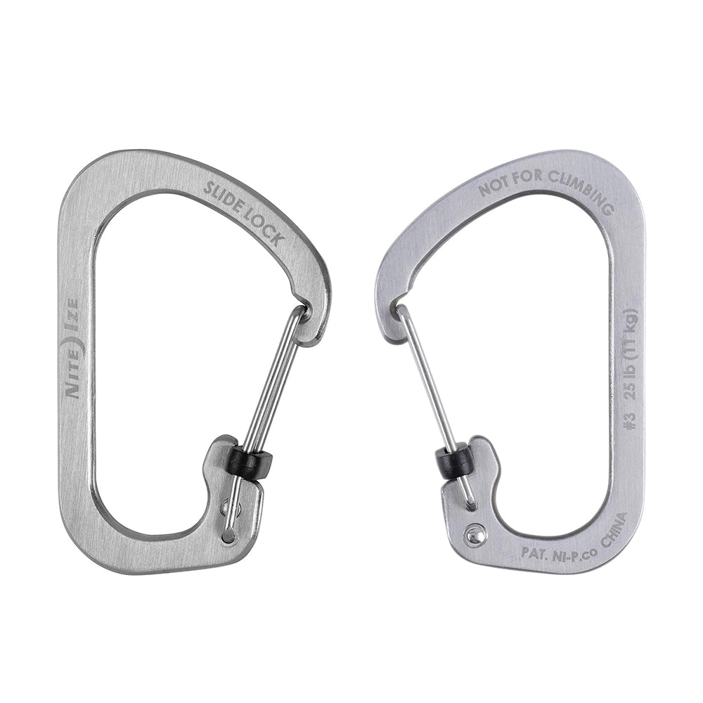 #3帶鎖 C型扣 Slide Lock Carabiner #3