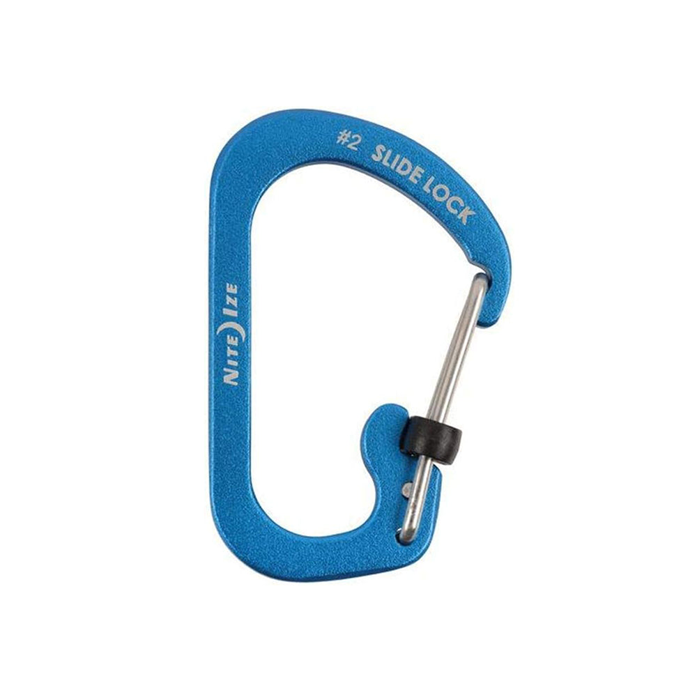 #3 鋁製帶鎖C型扣 Slide Lock Carabiner #3