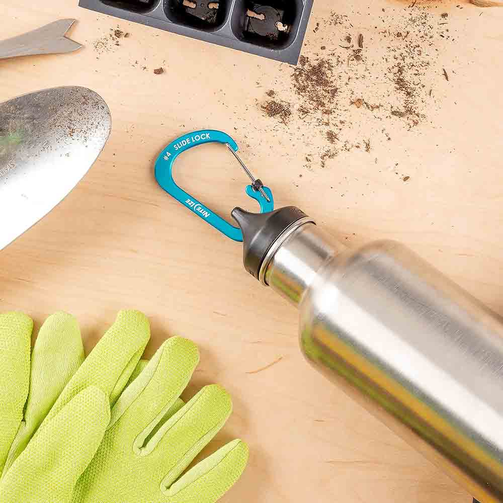 #4 鋁製帶鎖C型扣 Alu C Carabiner #4