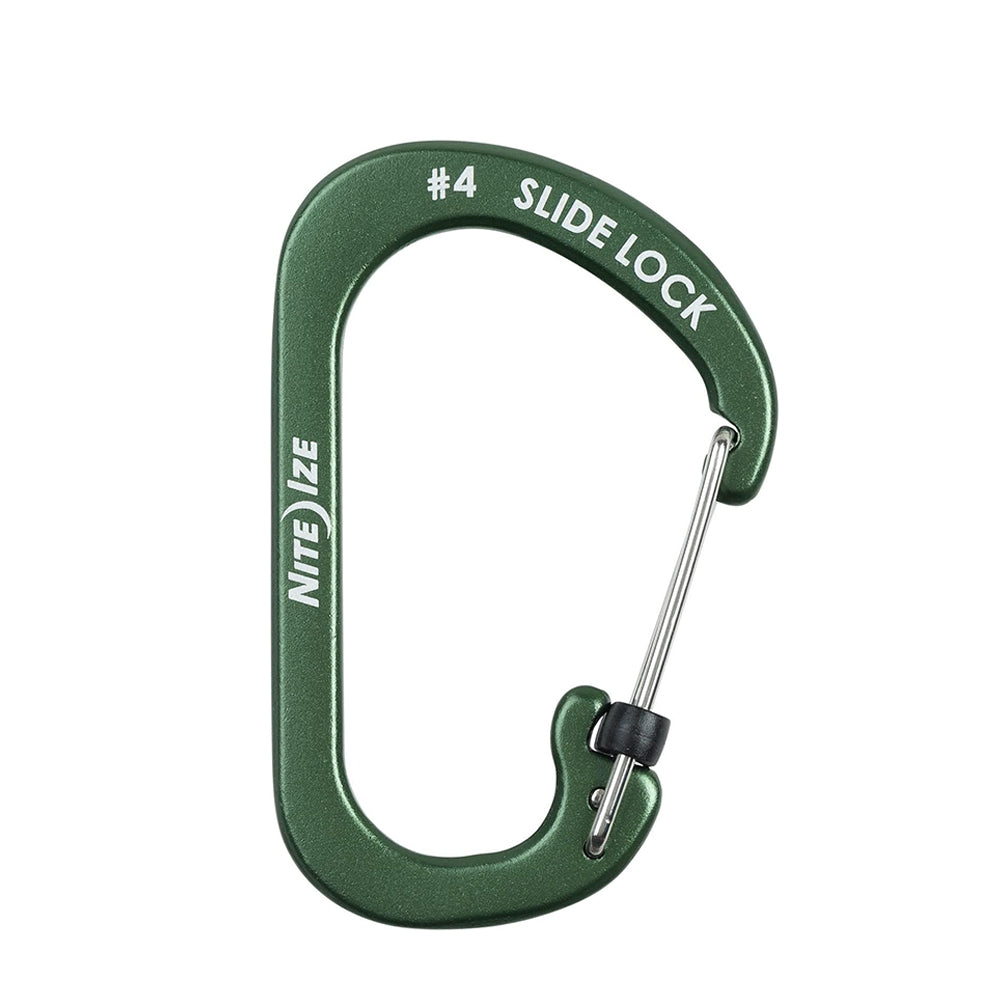 #4 鋁製帶鎖C型扣 Alu C Carabiner #4