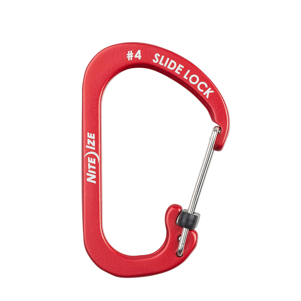 #4 鋁製帶鎖C型扣 Alu C Carabiner #4