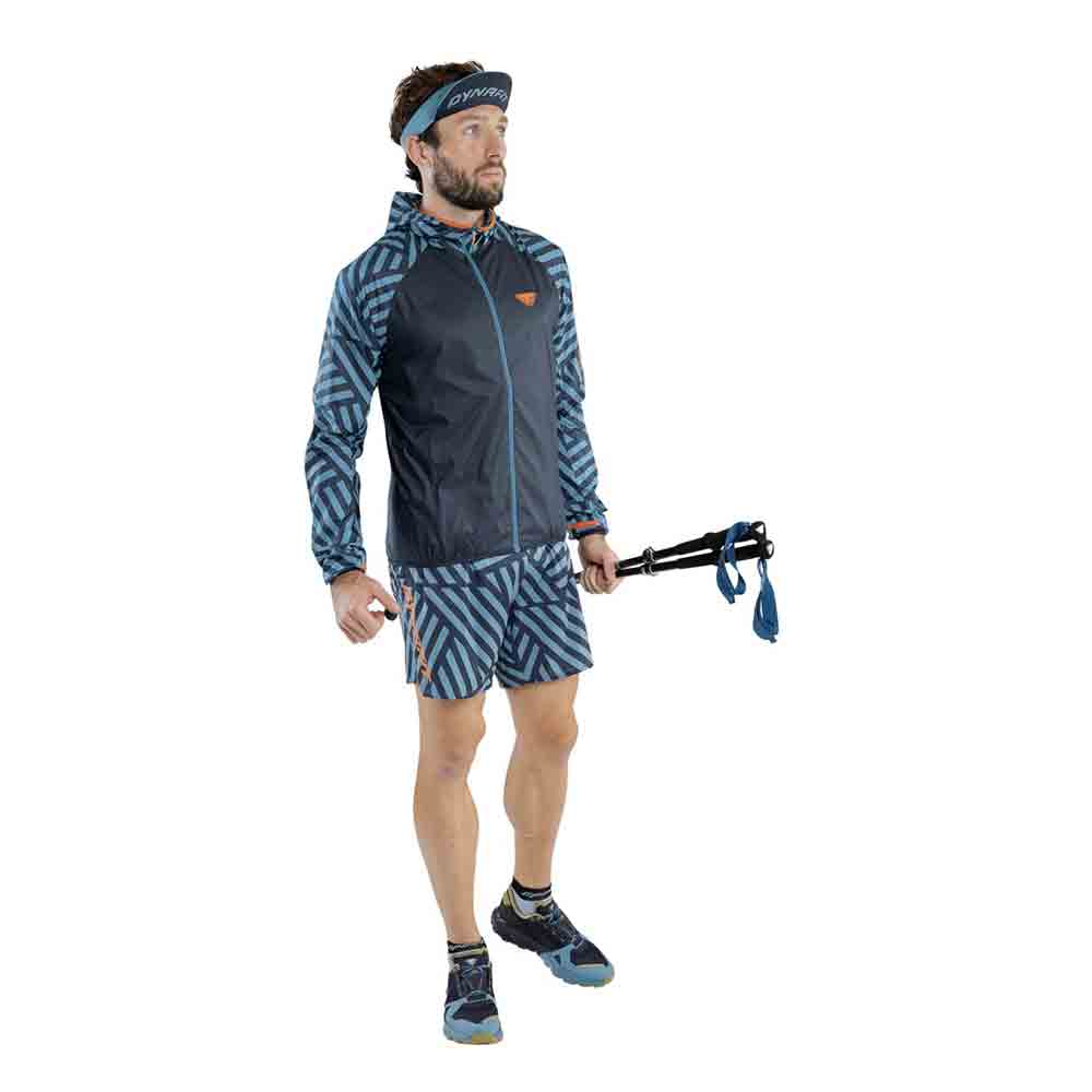 男裝風褸 Trail Graphic Wind Jacket M