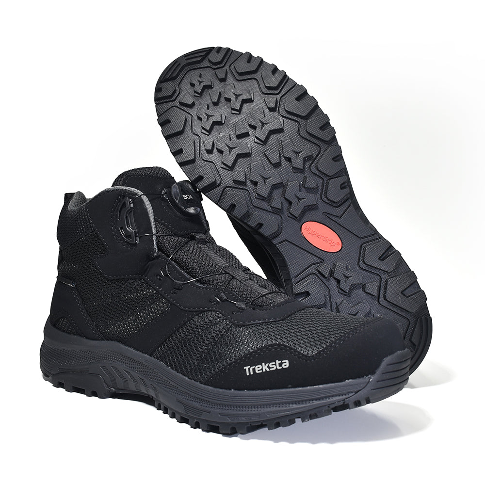 中性中筒免綁鞋帶防水透氣登山鞋 Unisex Roam Mid BOA HTX
