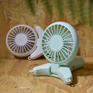 免提式掛頸折疊風扇 Hands-free foldable fan with neck strap