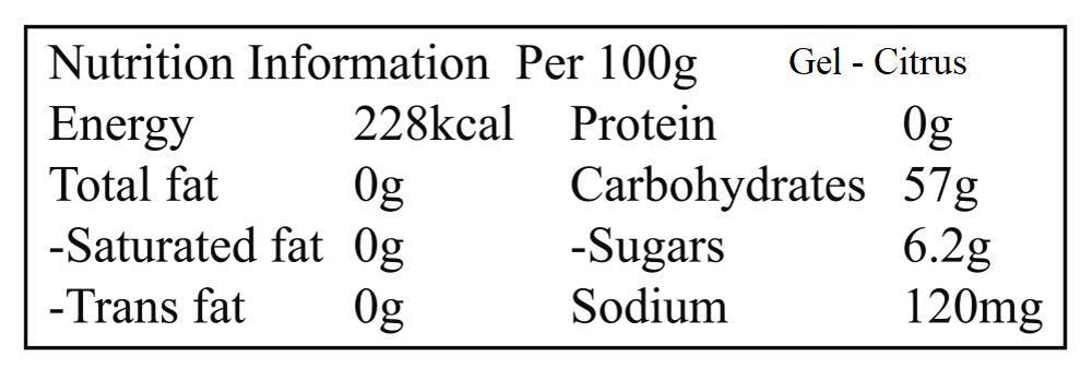 Energy Gel 能量啫喱