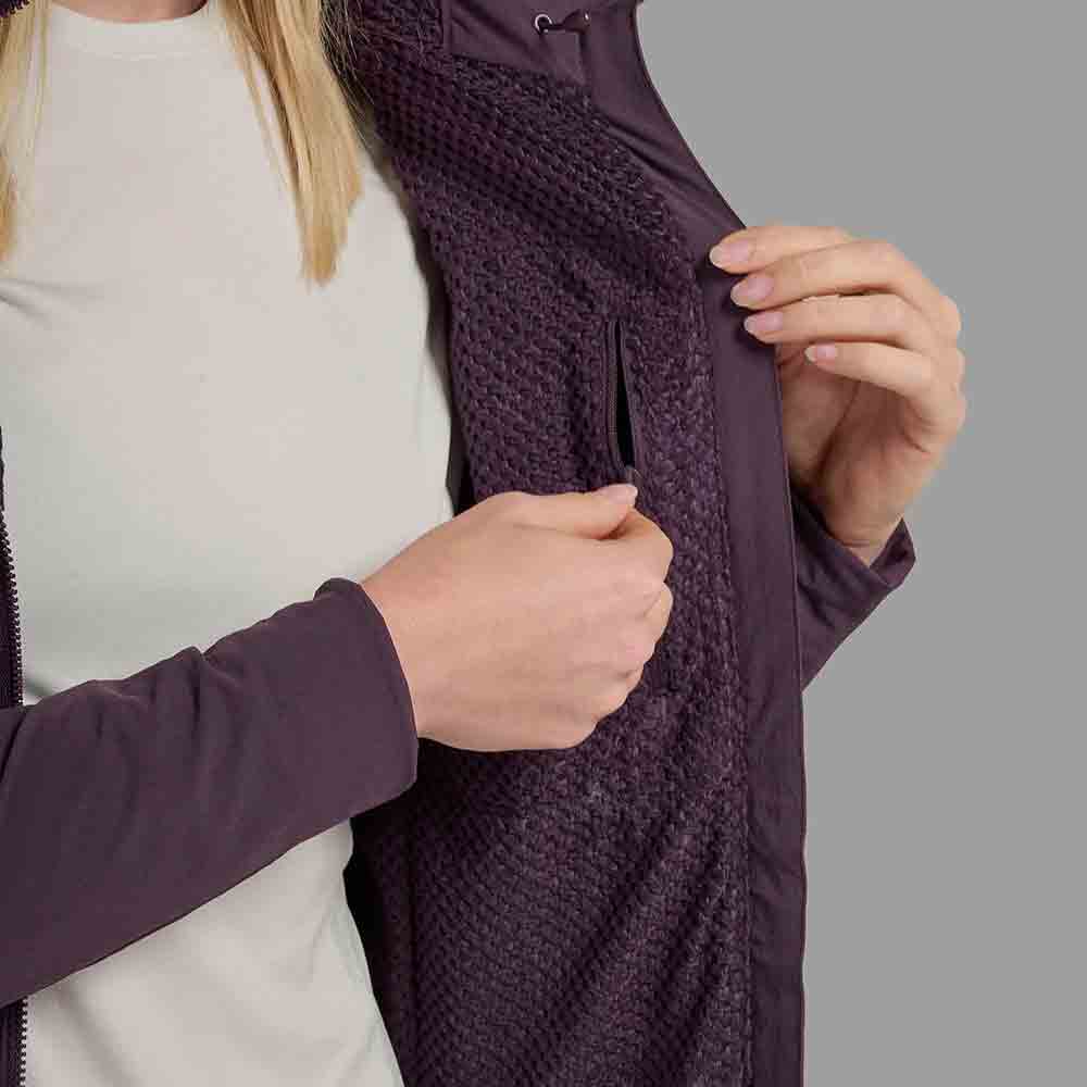 女裝抓毛連帽外套 Women Khamsin Hoodie