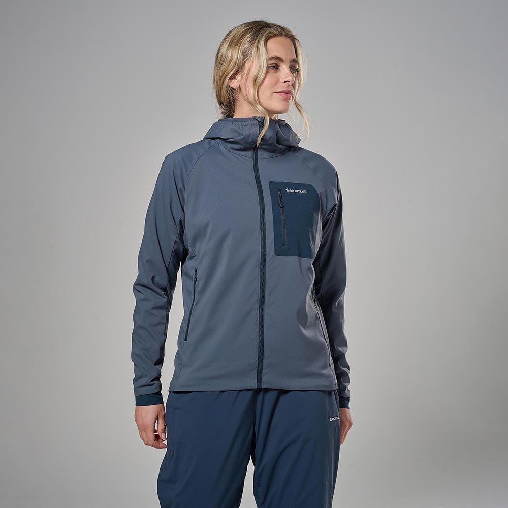 女裝有帽抓毛外套 Women Khamsin Lite Hoodie