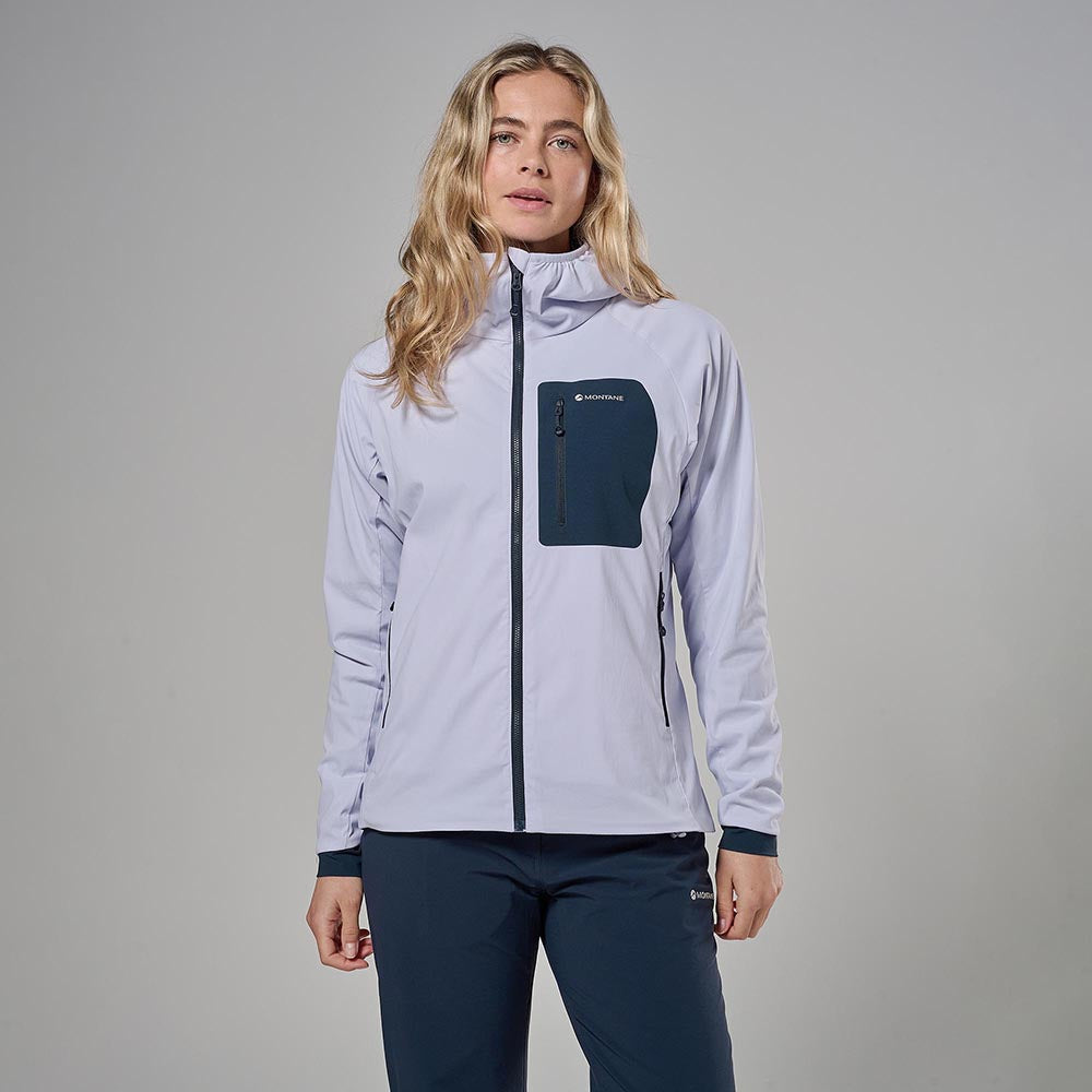 女裝有帽抓毛外套 Women Khamsin Lite Hoodie