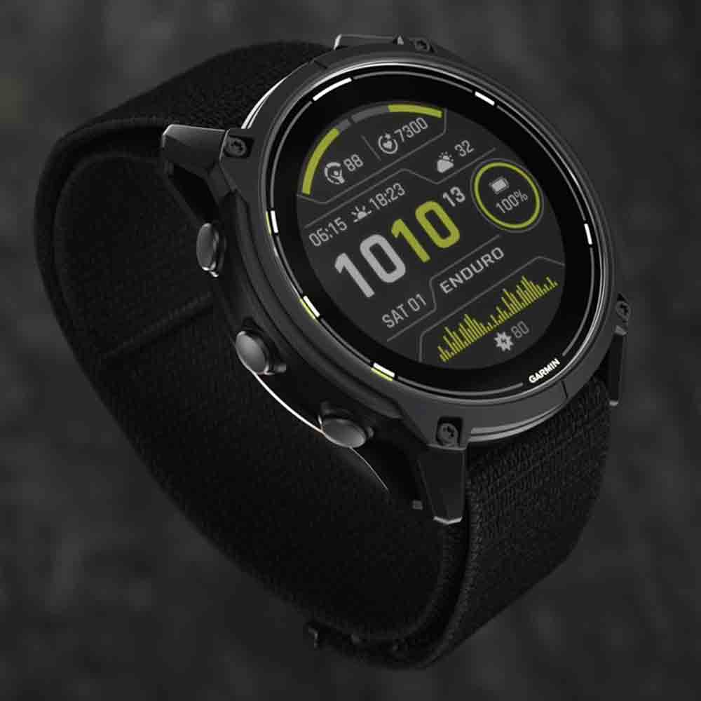 【預售 VIP 優惠，最快二至八星期左右有貨 PreSale VIP Discount Earliest arrival around 2-8 weeks】太陽能 GPS 手錶 Enduro 3 Sapphire Carbon Gray DLC Titanium with Black Nylon