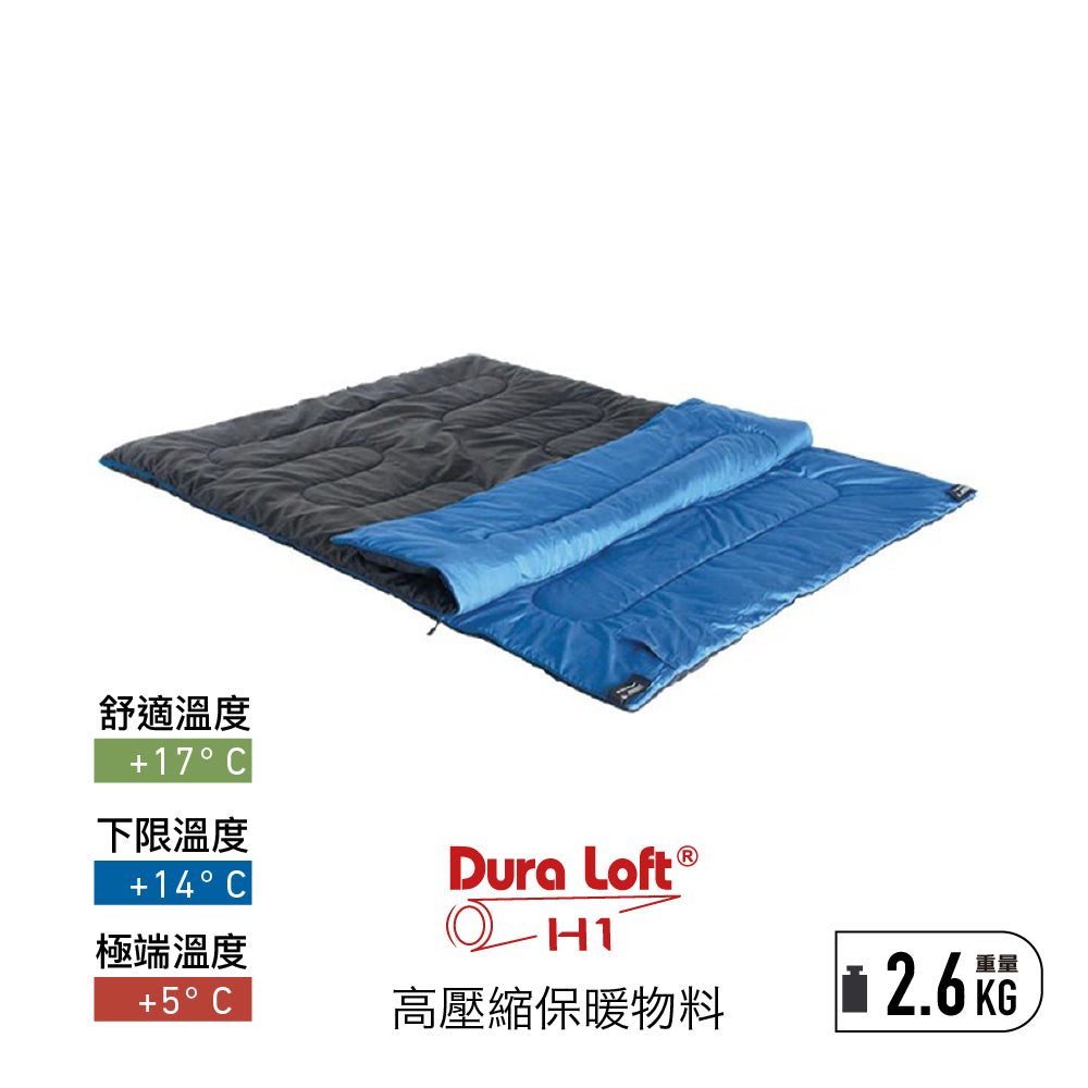德國睡袋 Ceduna Duo Blue/Darkblue