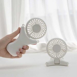 免提式掛頸折疊風扇 Hands-free foldable fan with neck strap