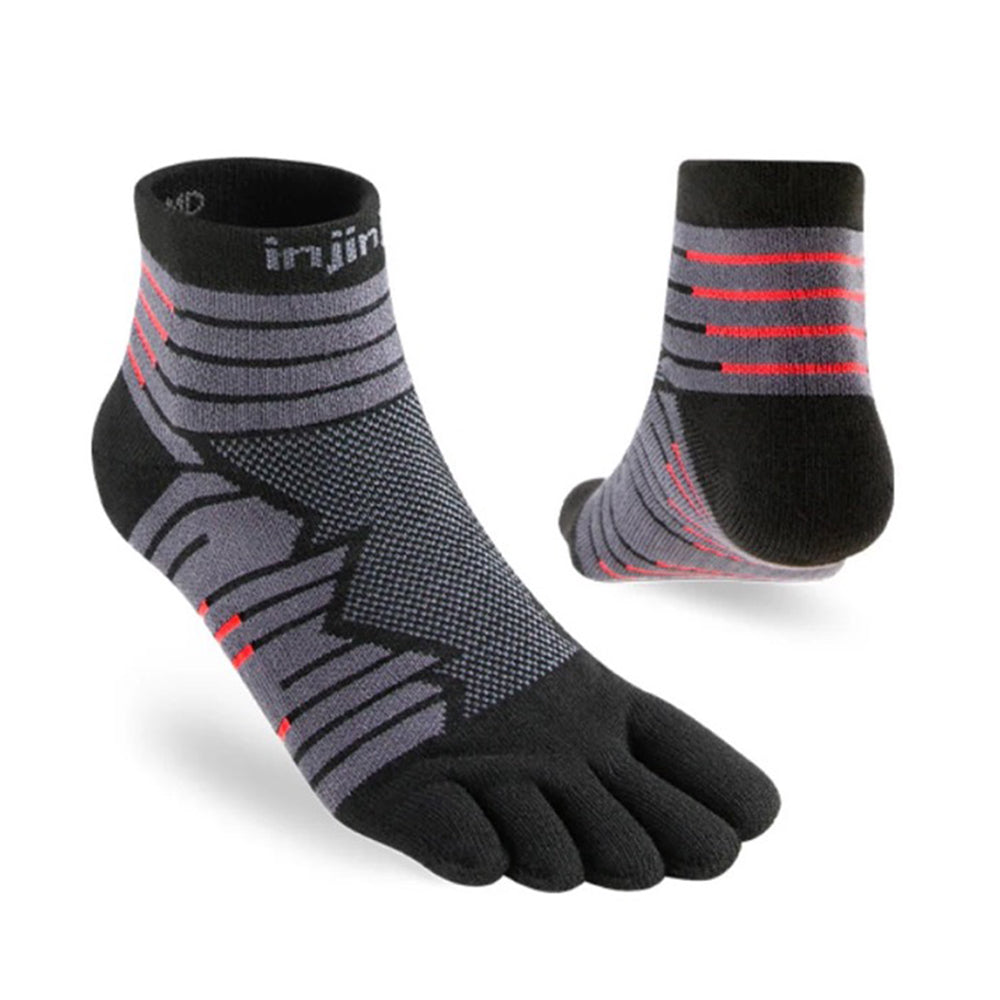 中性低筒極限跑五指襪 Ultra Run Midweight Mini-Crew Coolmax