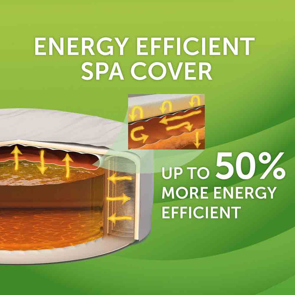 6人用充氣按摩水池 6 People Chevron Deluxe Square Bubble Spa Set