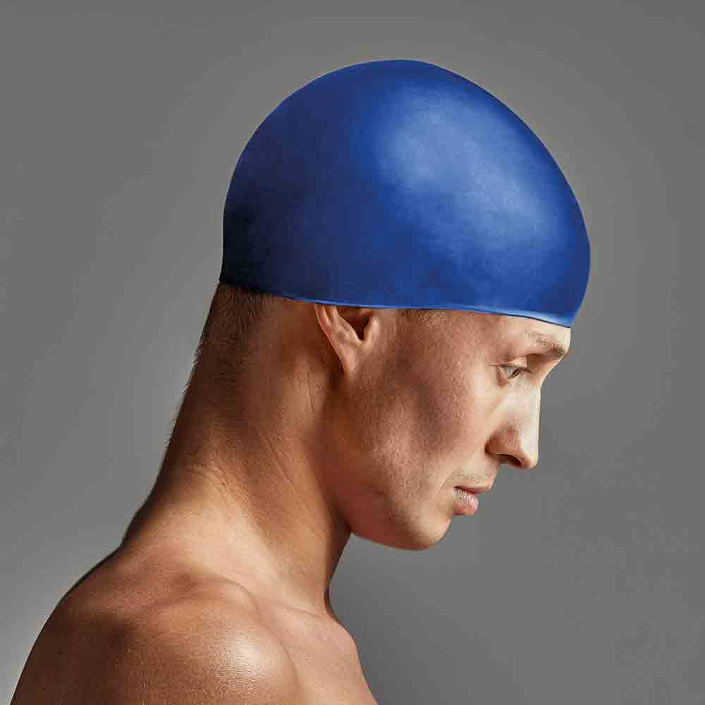 矽膠泳帽 (隨機顏色) Silicone Swim Cap (Random color) New