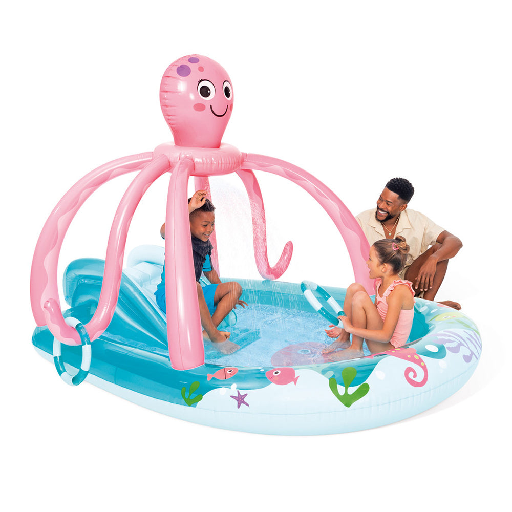 充氣嬉水池 Friendly Octopus Play Center