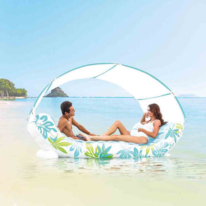 充氣浮床 Tropical Canopy Lounge