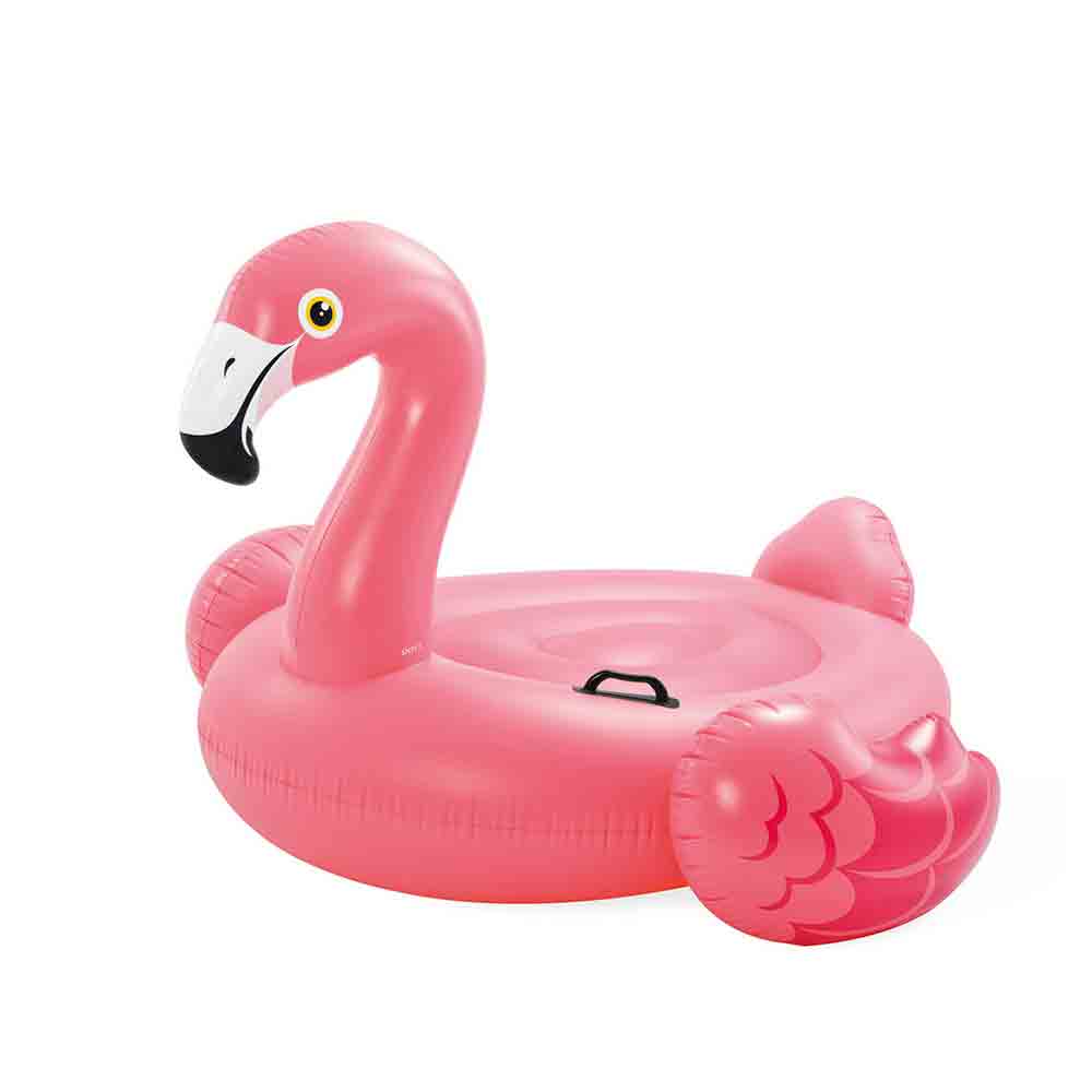 充氣浮床 Pink Flamingo Ride-On