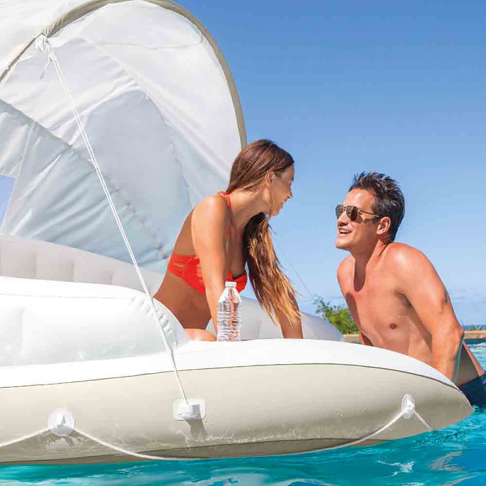 充氣浮床 Canopy Island