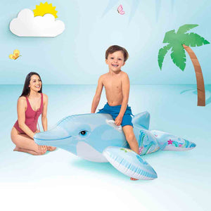 充氣浮床 Lil' Dolphin Ride-On