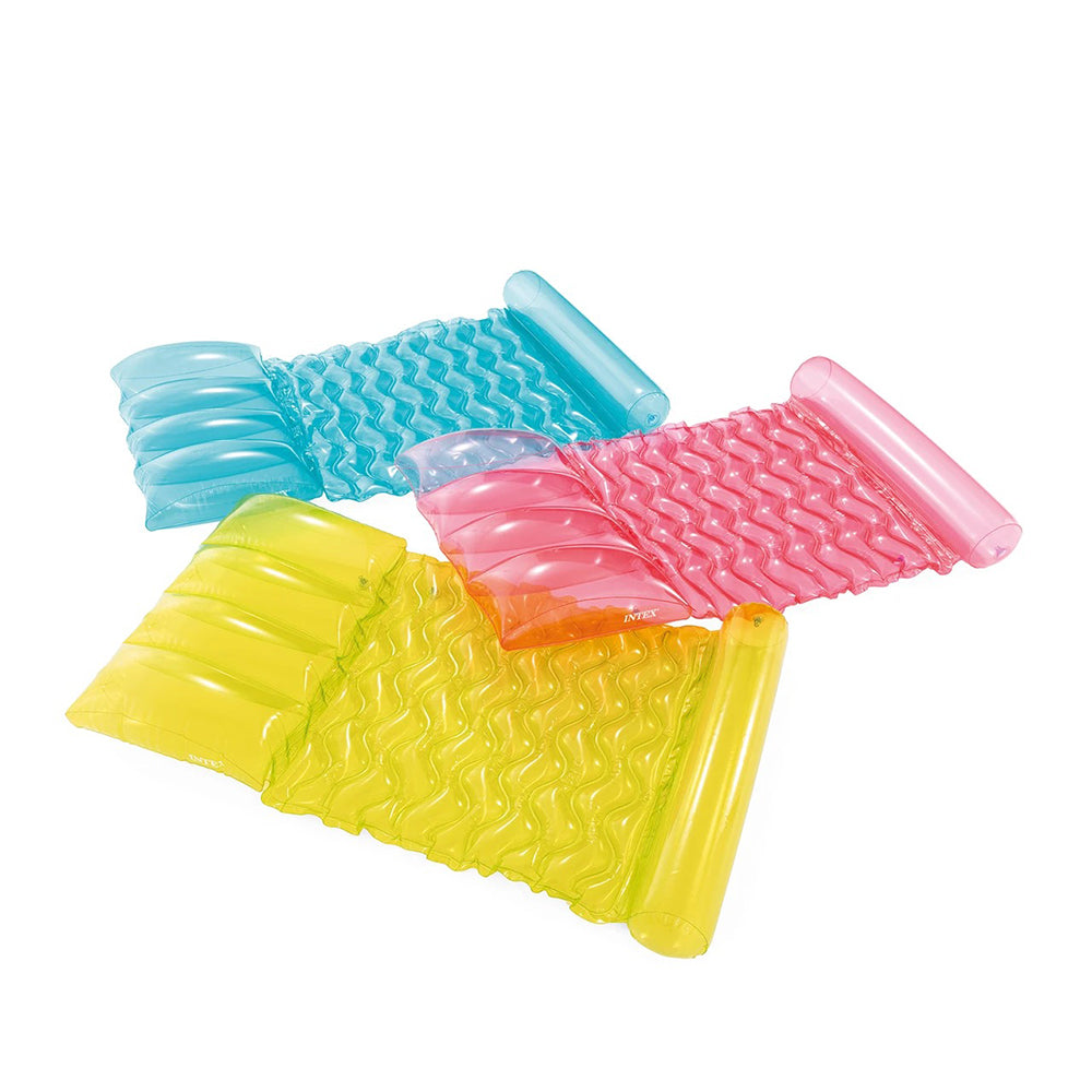 充氣浮床 (隨機顏色) Transparent Water Hammock (Random color)