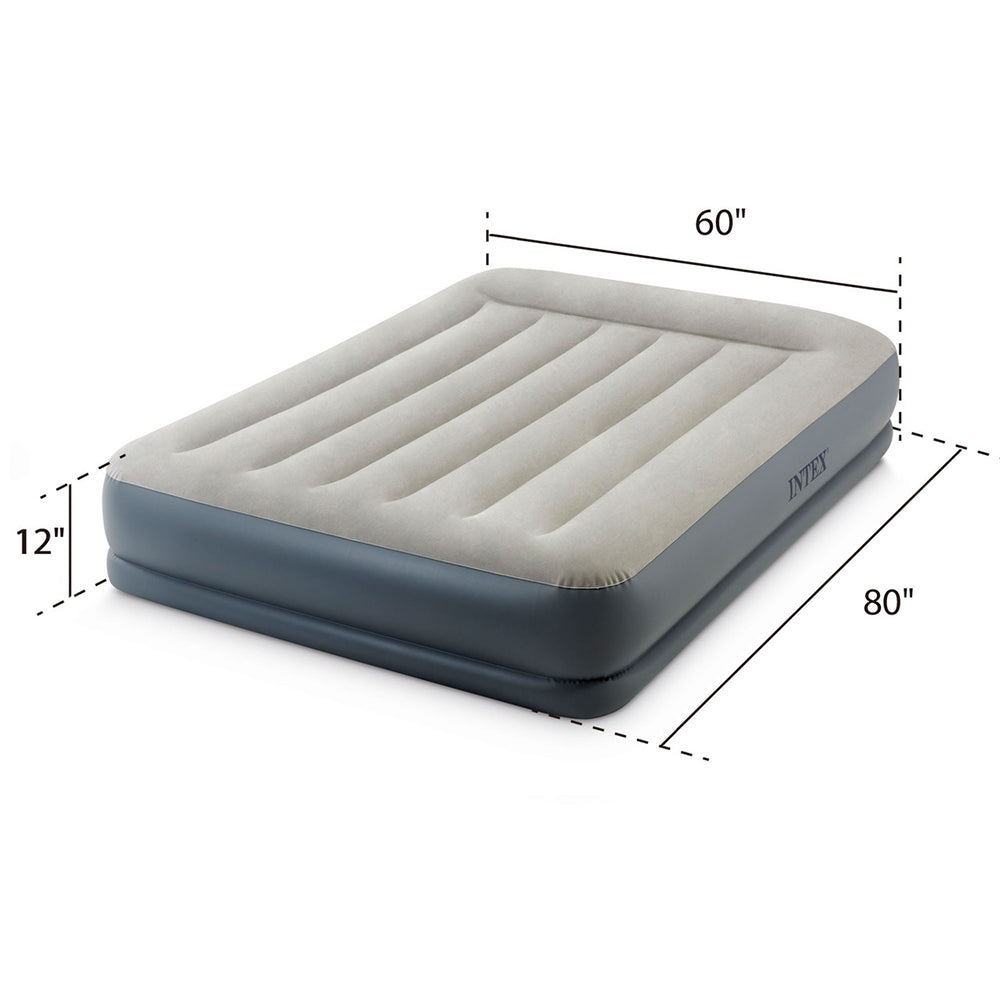 豪華露營充氣床墊連內置泵 Pillow Rest Mid-Rise Airbed W/ Fiber-Tech Rp