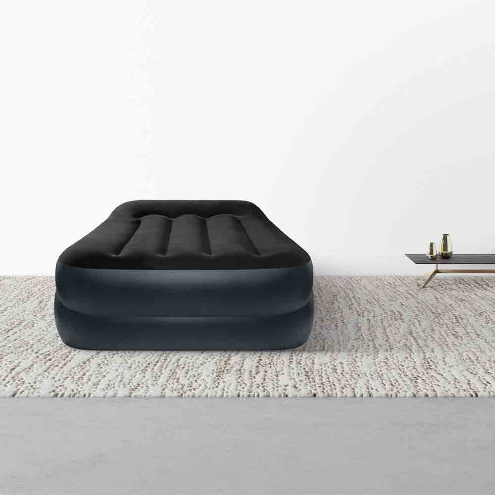 連枕露營充氣床墊連內置泵 220-240V Pillow Rest Raised Airbed With Fiber-Tech Bip