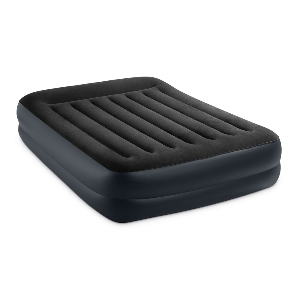 連枕露營充氣床墊連內置泵 220-240V Pillow Rest Raised Airbed With Fiber-Tech Bip