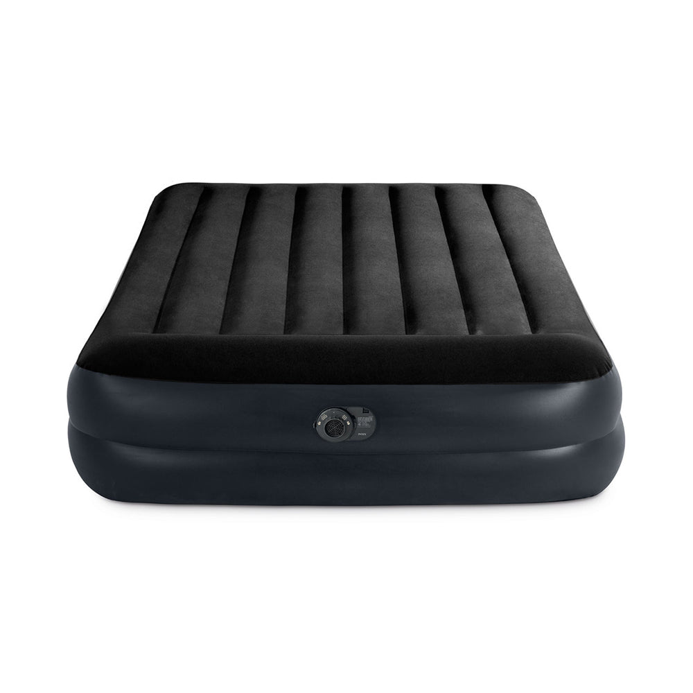 連枕露營充氣床墊連內置泵 220-240V Pillow Rest Raised Airbed With Fiber-Tech Bip