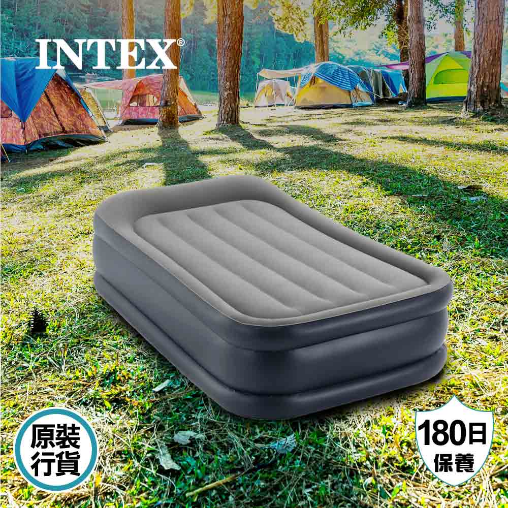 豪華露營充氣床墊連內置泵 Deluxe Pillow Rest Airbed W/ Fiber-Tech Rp