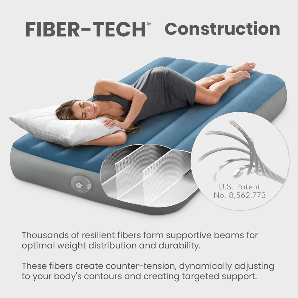 豪華露營充氣床墊連內置泵 Dura-Beam Prestige Downy Airbed With Pump