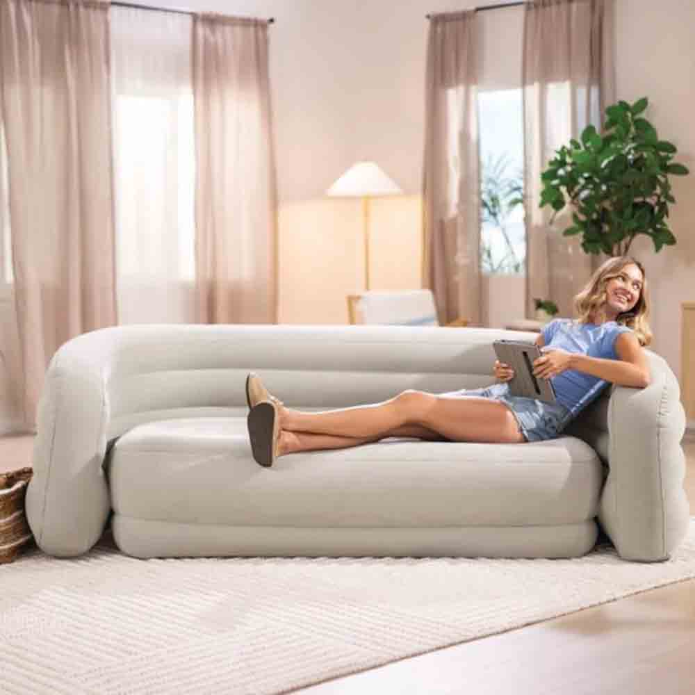 充氣梳化 Curved Sofa