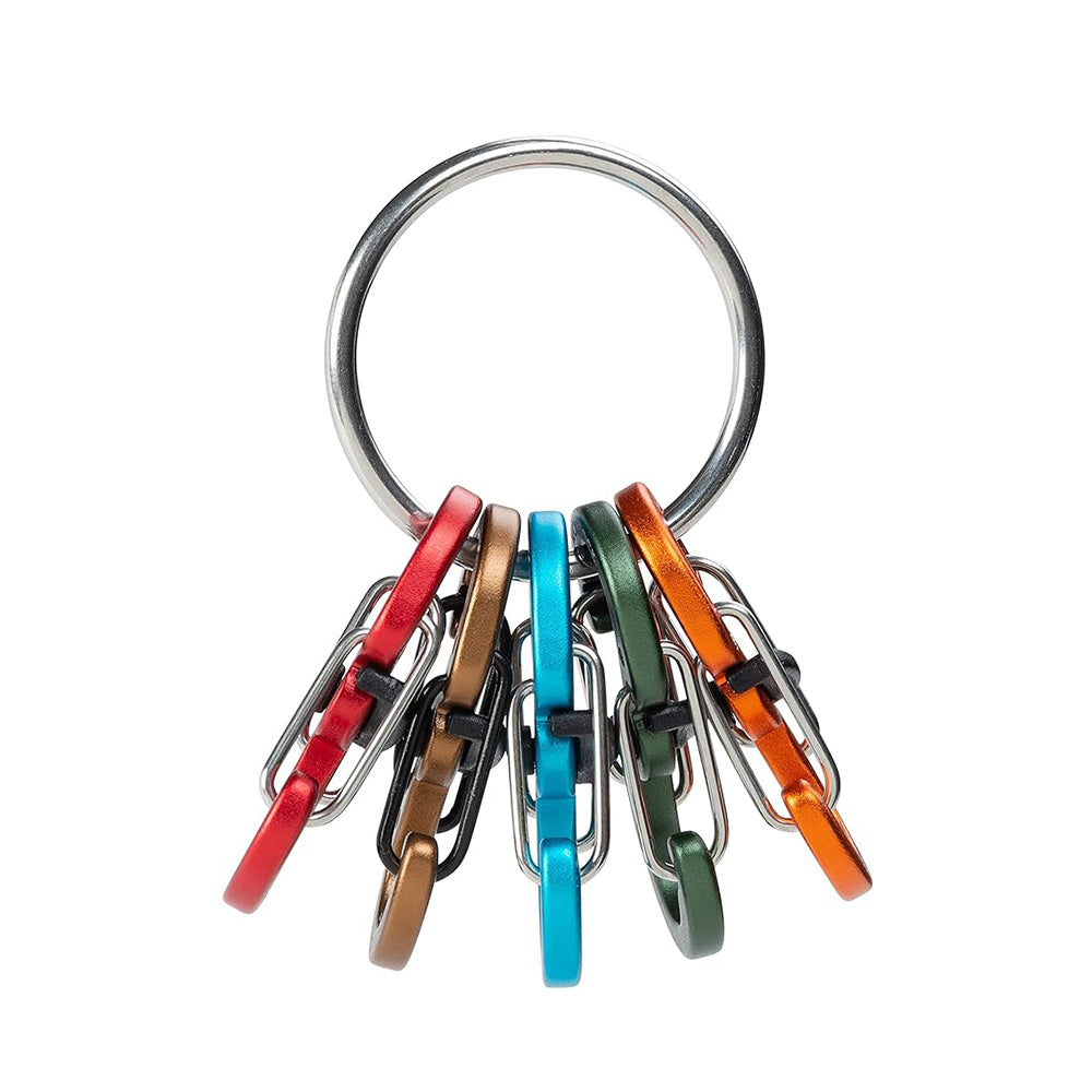 不銹鋼型鑰匙扣圈-8字扣隨機色 Key Ring Locker S-Biner Random Colors