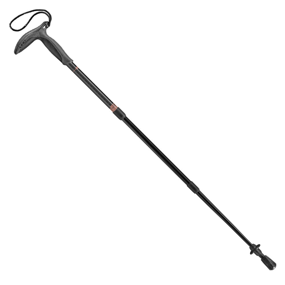 鋁合金登山健行杖 Super Micro gunmetal-dark/anthracite-copper 66-90 cm - 1pc
