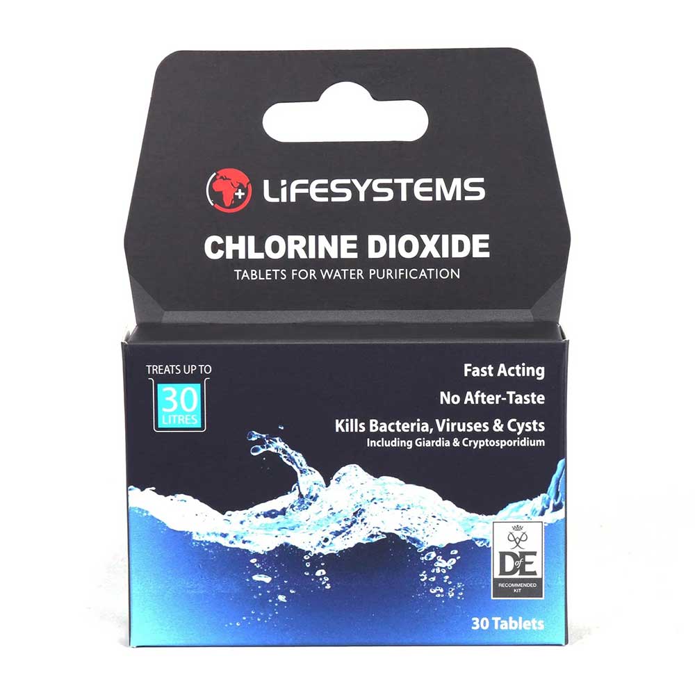 二氧化氯淨水丸 Chlorine Dioxide Water Purification Tablets