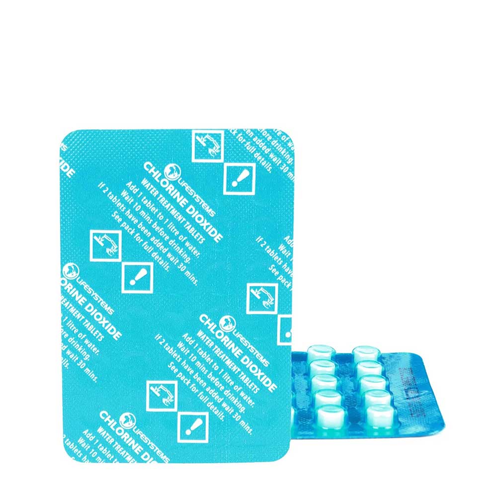 二氧化氯淨水丸 Chlorine Dioxide Water Purification Tablets