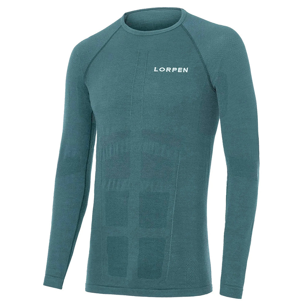 西班牙製男裝美麗諾羊毛無縫長袖保暖內衣 Taku Long Sleeves T-Shirt M