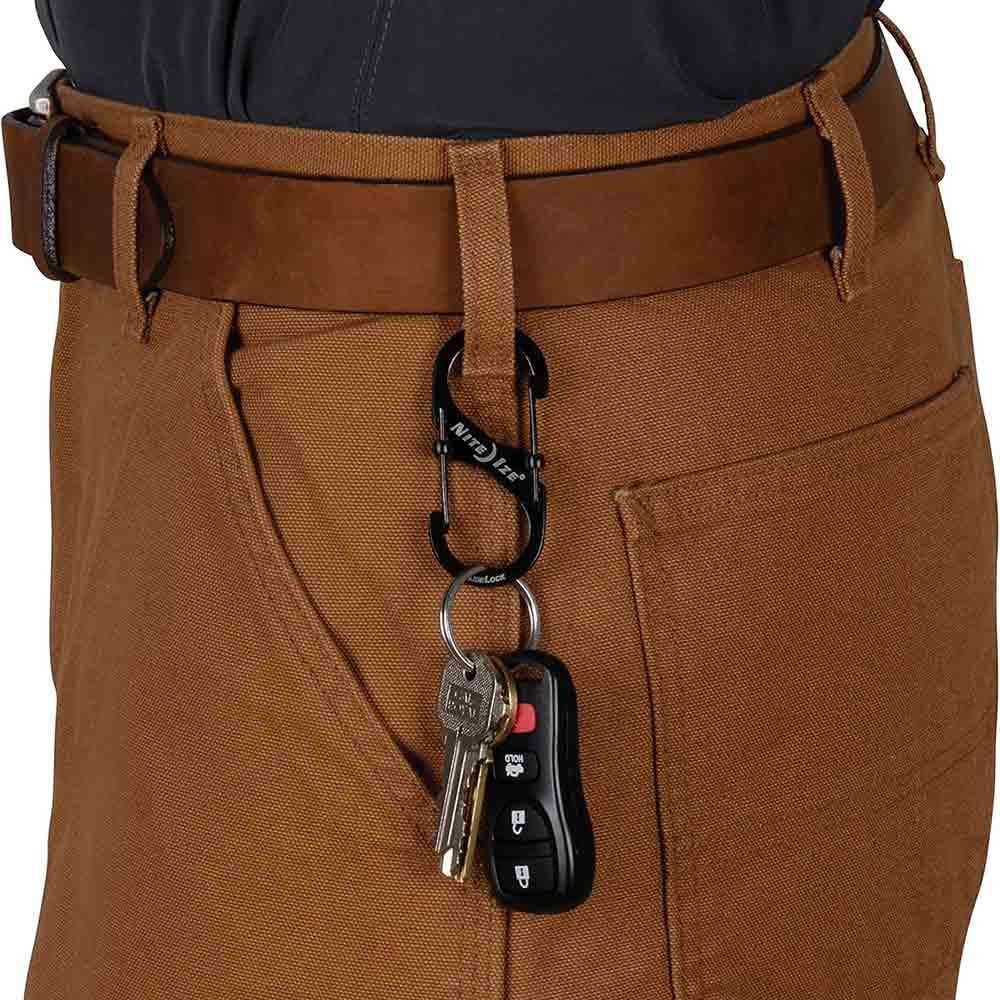 #3帶鎖不鏽鋼八字扣 S-Biner Slidelock #3