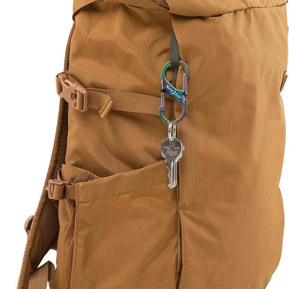 #3帶鎖不鏽鋼八字扣 S-Biner Slidelock #3