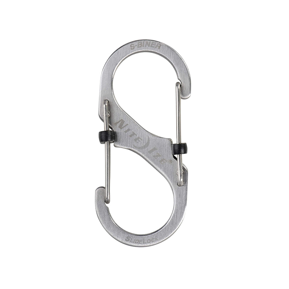 #3帶鎖不鏽鋼八字扣 S-Biner Slidelock #3