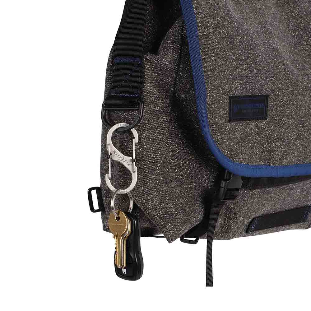 #3帶鎖不鏽鋼八字扣 S-Biner Slidelock #3