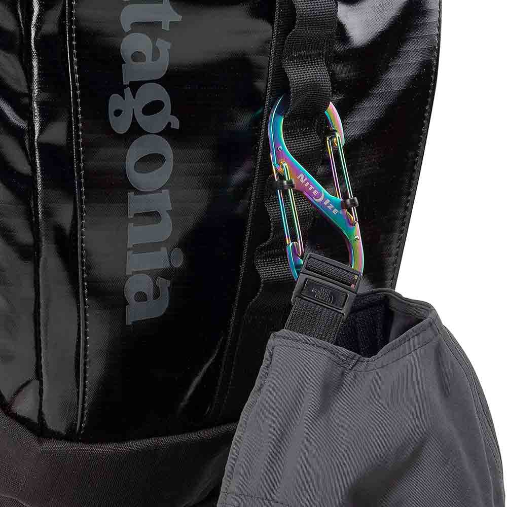 #4帶鎖不鏽鋼八字扣 S-Biner Slidelock Locking Carabiner