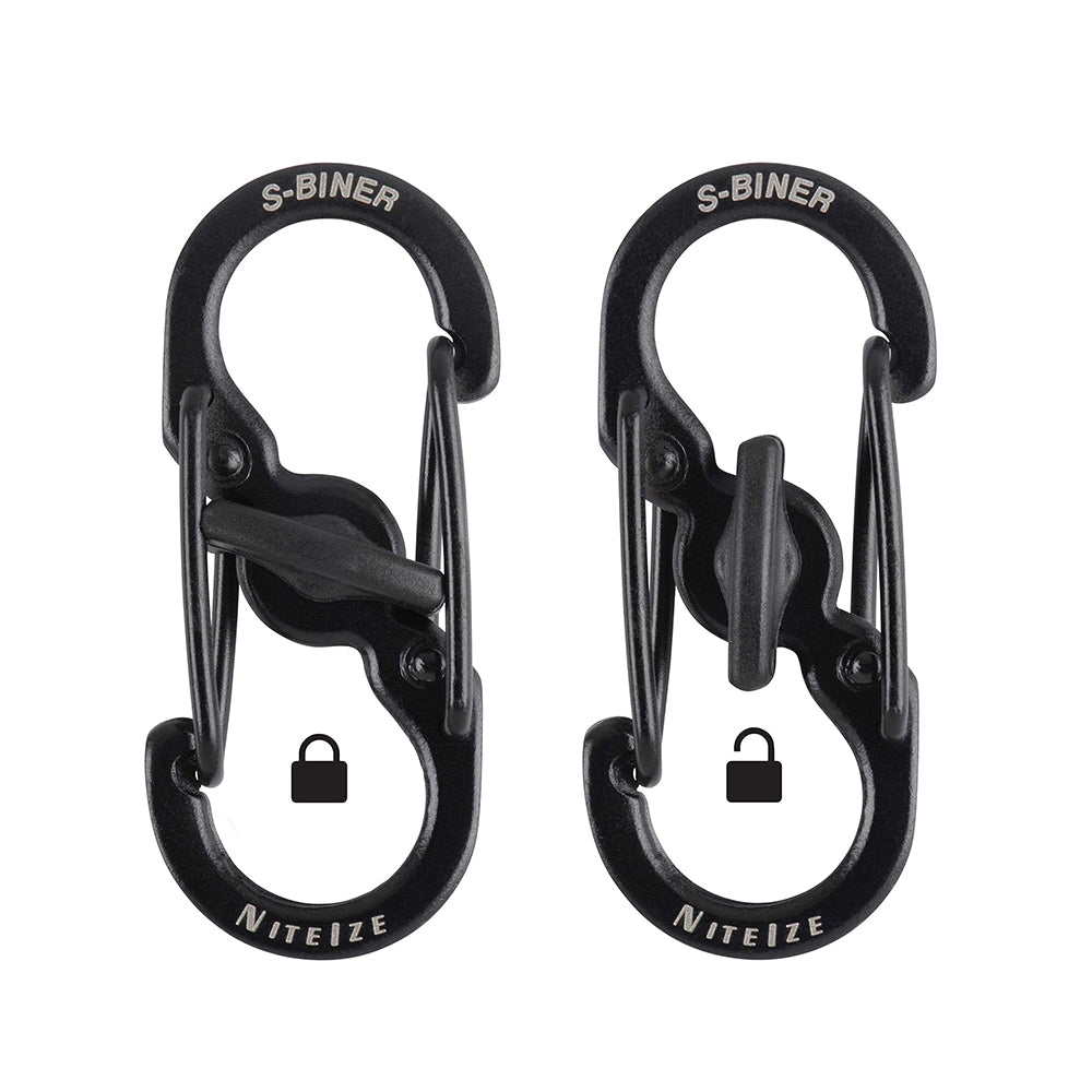 S-Biner Microlock Locking Carabiner 2-pack 兩件裝