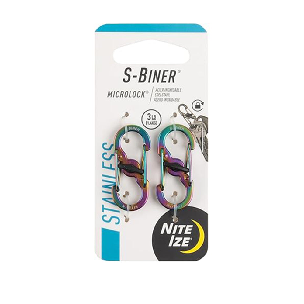 S-Biner Microlock Locking Carabiner 2-pack 兩件裝