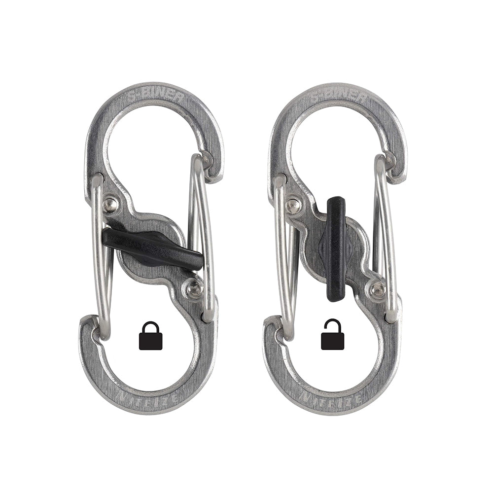 S-Biner Microlock Locking Carabiner 2-pack 兩件裝