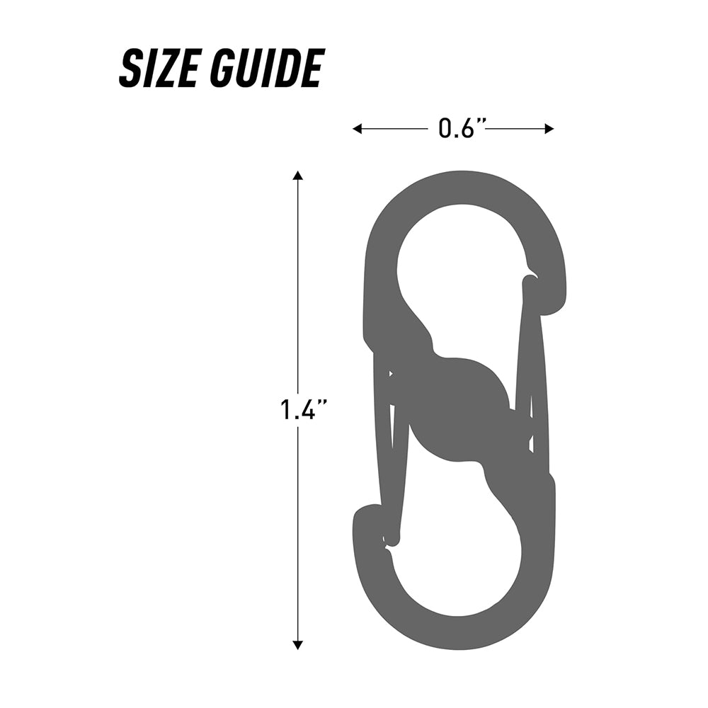 S-Biner Microlock Locking Carabiner 2-pack 兩件裝