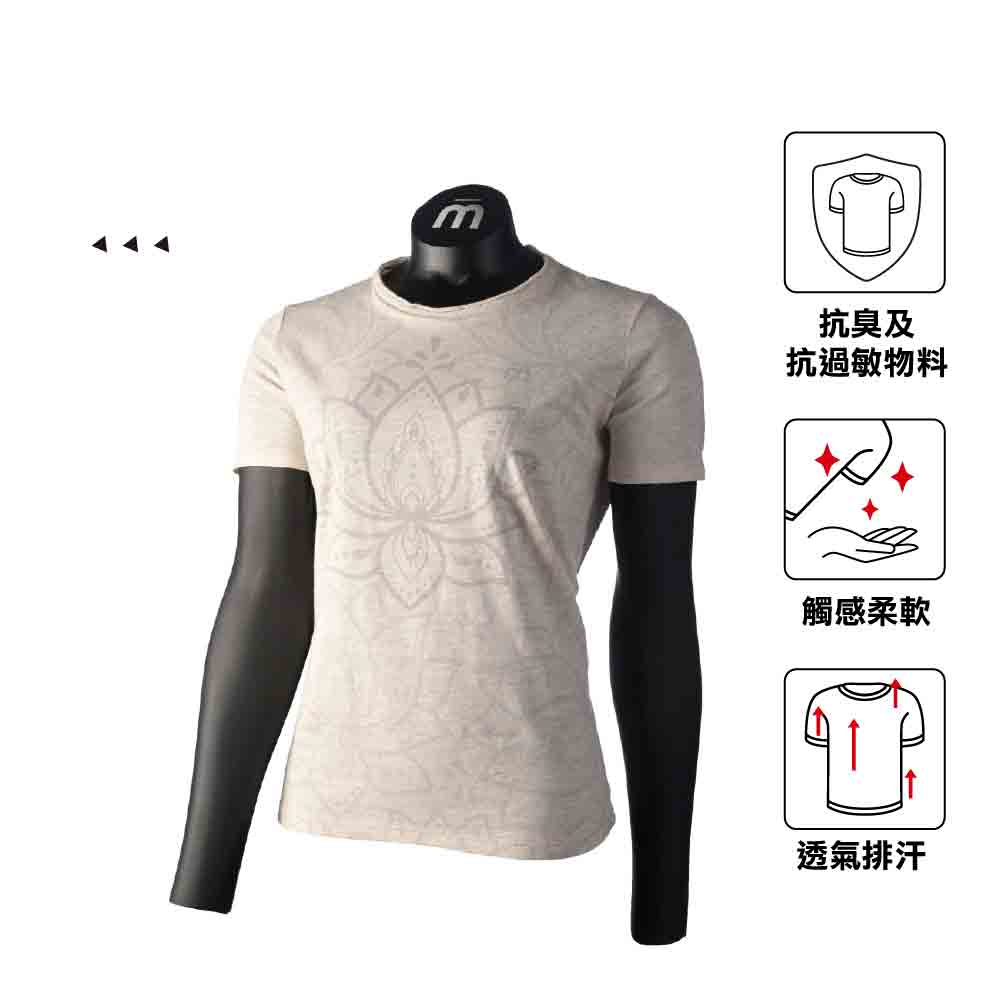 女裝防曬快乾短袖T恤 Woman Half Sleeves R/Neck Active Tshirt