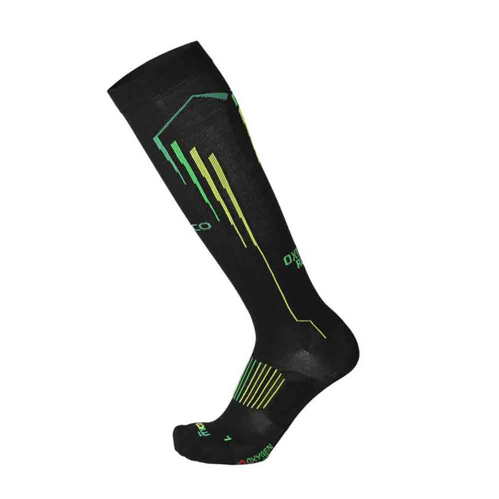 中性高筒排汗快乾壓力襪 Long Running Socks Compression OXI JET Unisex