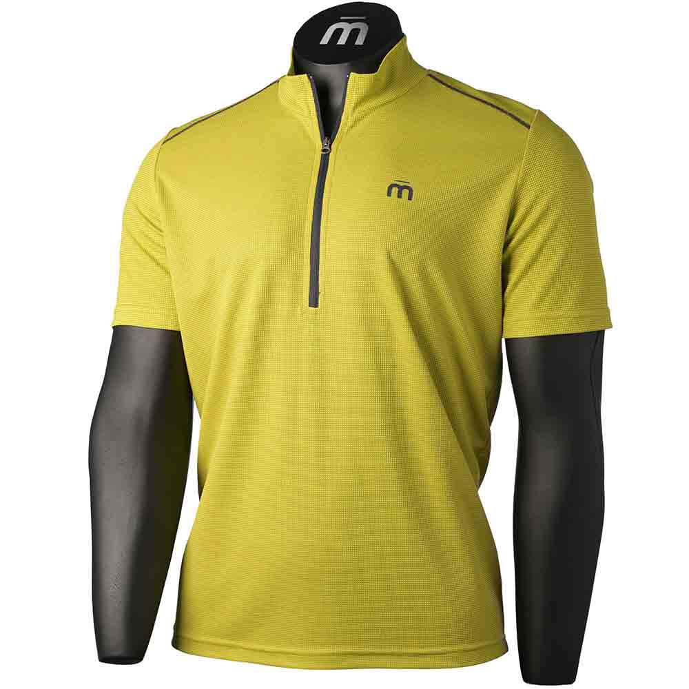 男裝快乾拉鏈領短袖T恤 Man Half Sleeves Zip Neck Shirt Extradry